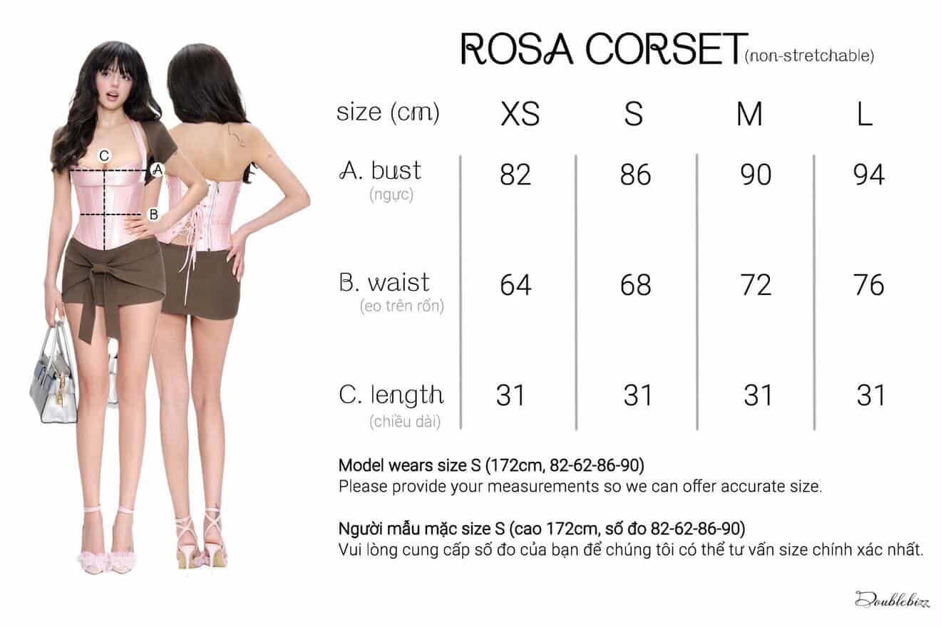 Doublebizz Rosa Corset