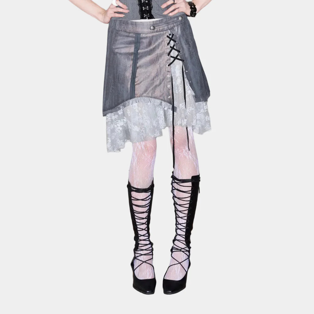 Into.Eight-Glitch Skirt