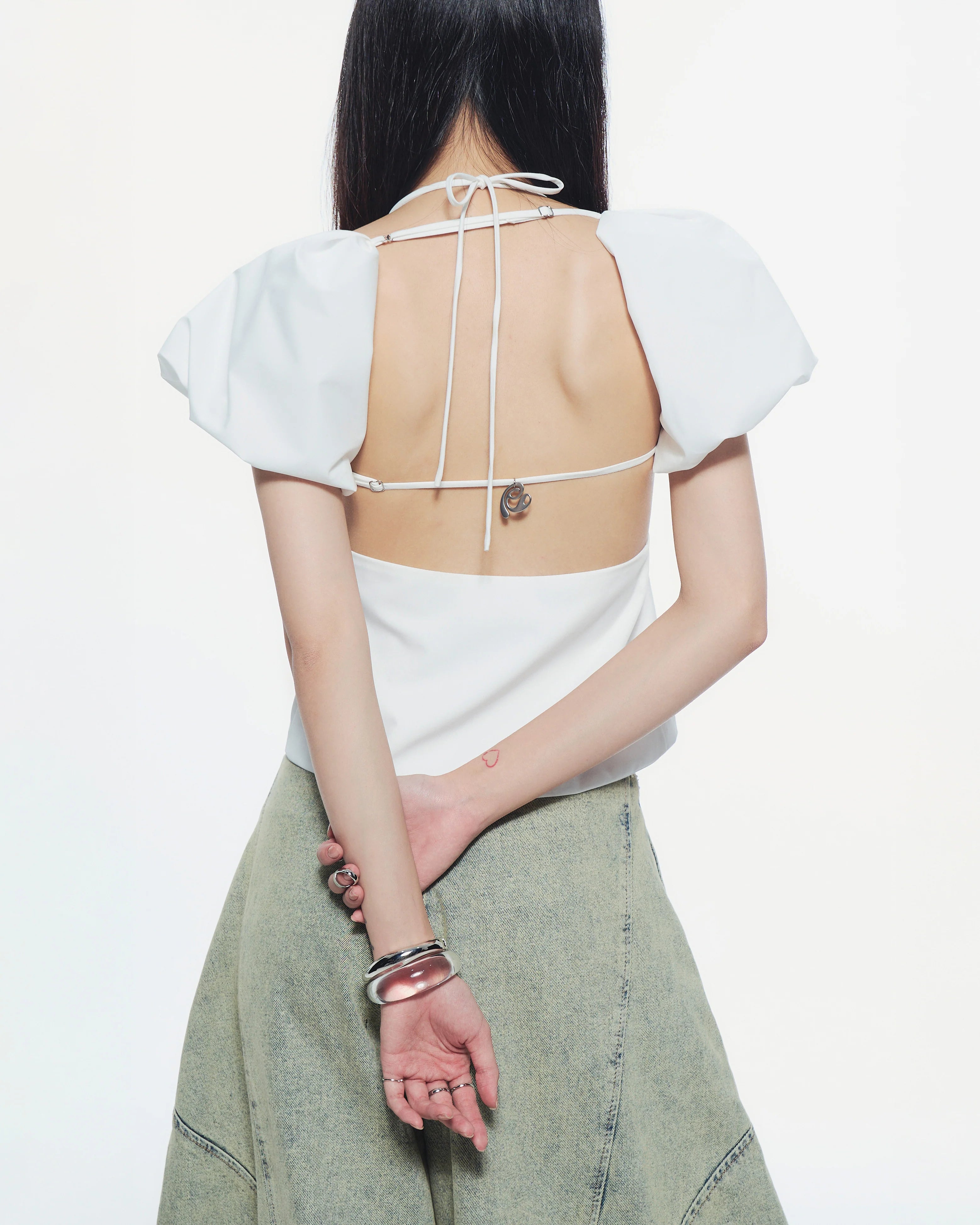 BUNNYHILL BEAU TOP ( White ) - READY TO DISPATCH WITHIN 48 hours