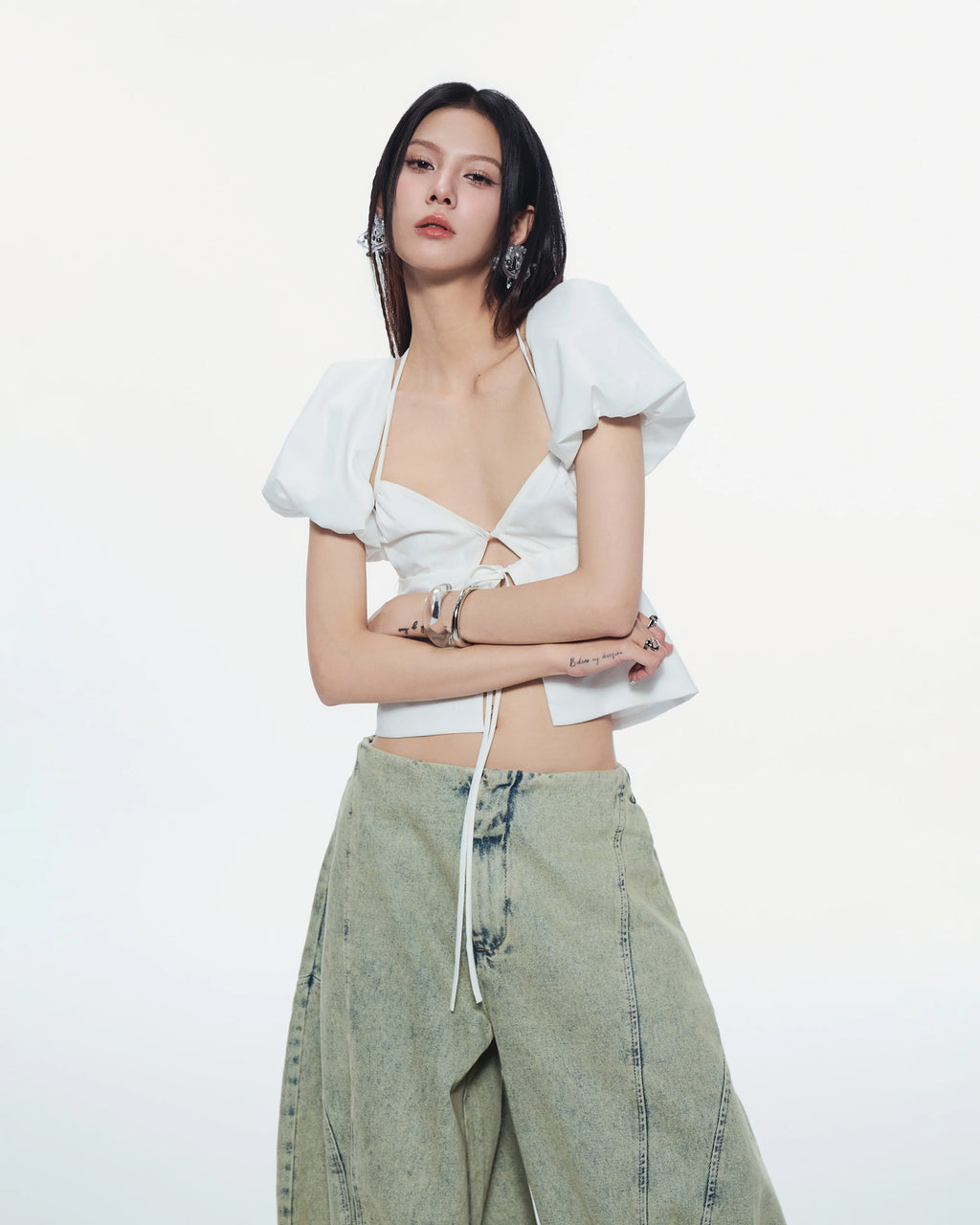 BUNNYHILL BEAU TOP ( White ) - READY TO DISPATCH WITHIN 48 hours