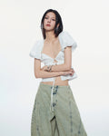 BUNNYHILL BEAU TOP ( White ) - READY TO DISPATCH WITHIN 48 hours