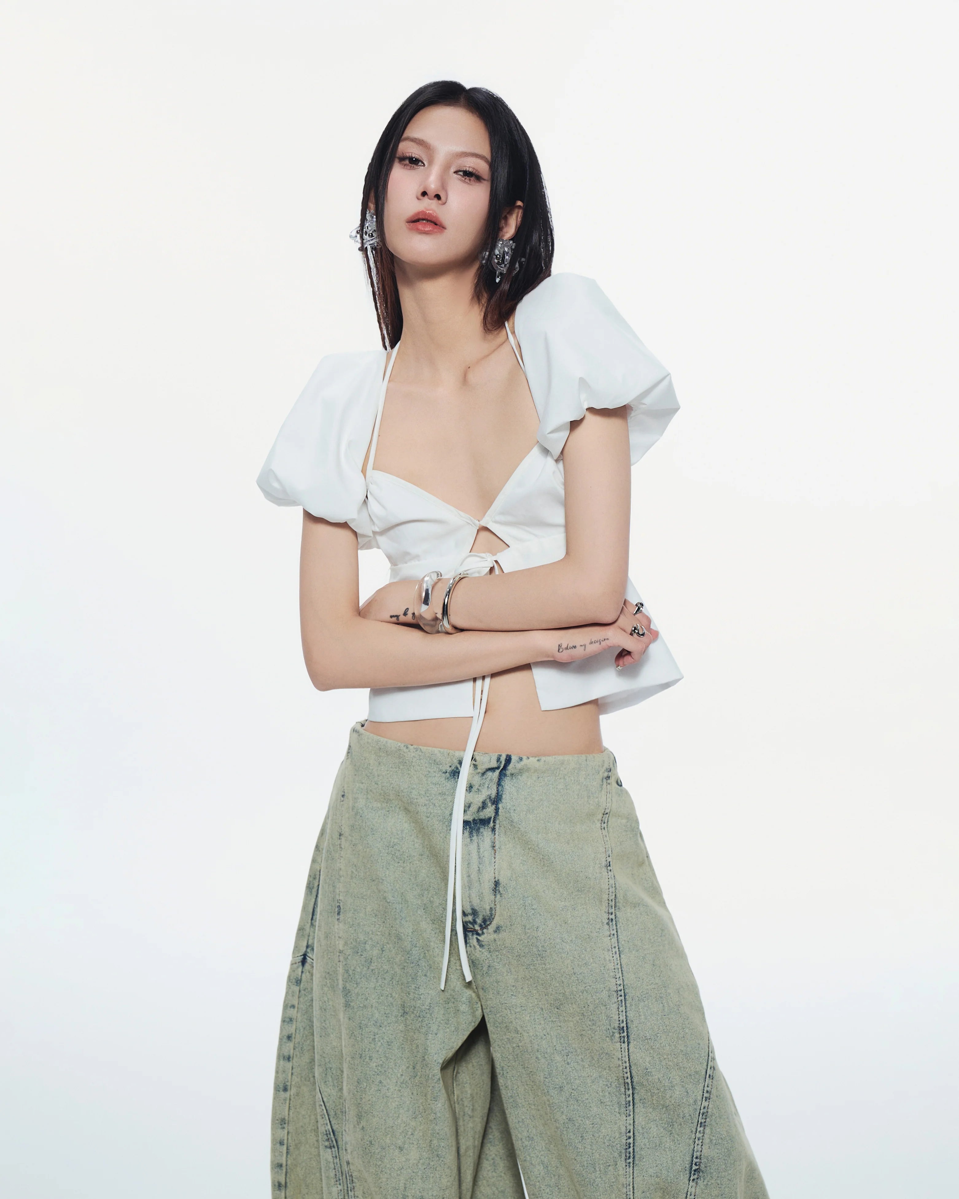 BUNNYHILL BEAU TOP ( White ) - READY TO DISPATCH WITHIN 48 hours