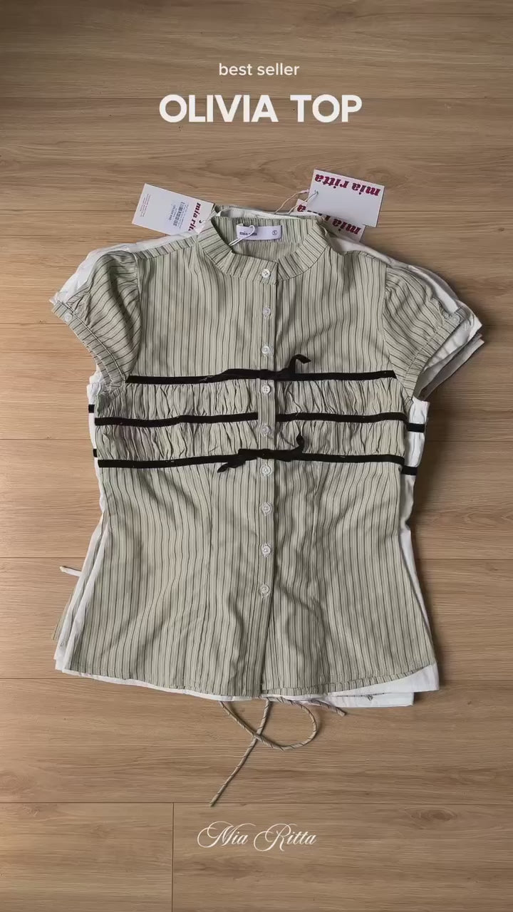Mia Riatta Olivia Top - Ready to dispatch in 48 hours