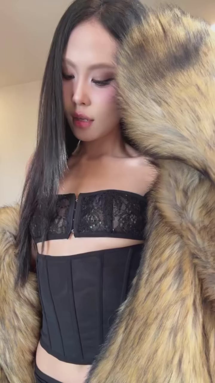 Elmer Corset Top (Black)